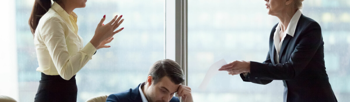 Manager struggling to deal with conflict between his staff