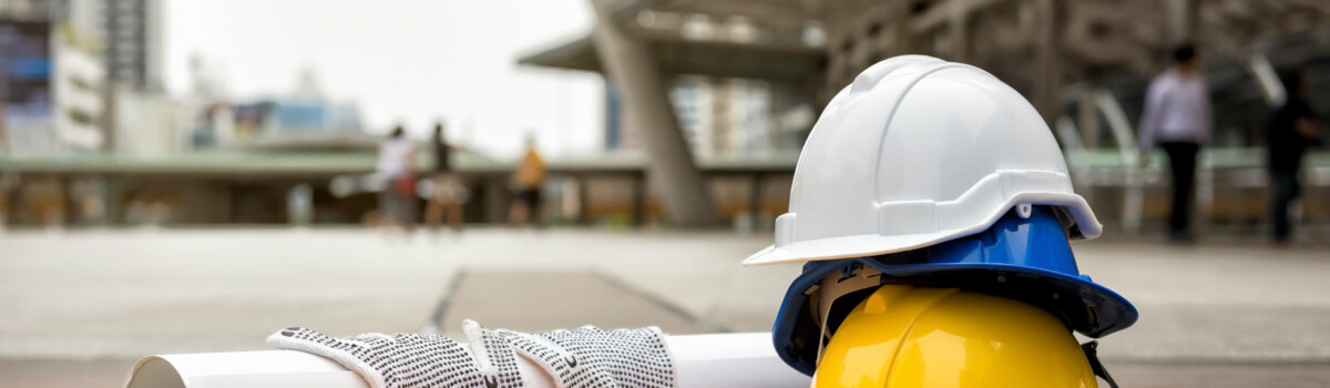 Showing Colours Of Safety Helmets