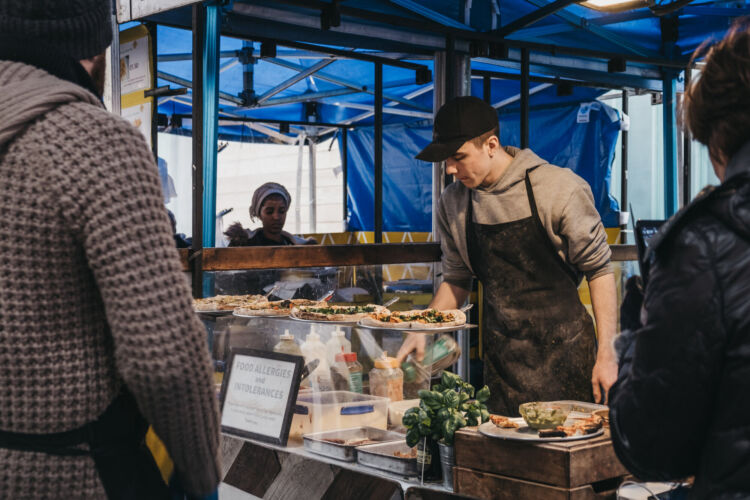 Safely running a market stall