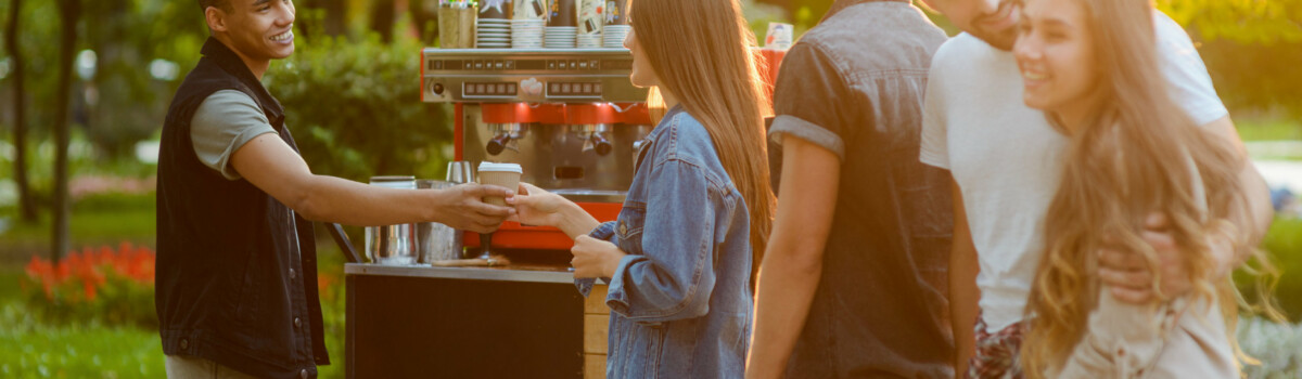 Positives of owning a coffee van business