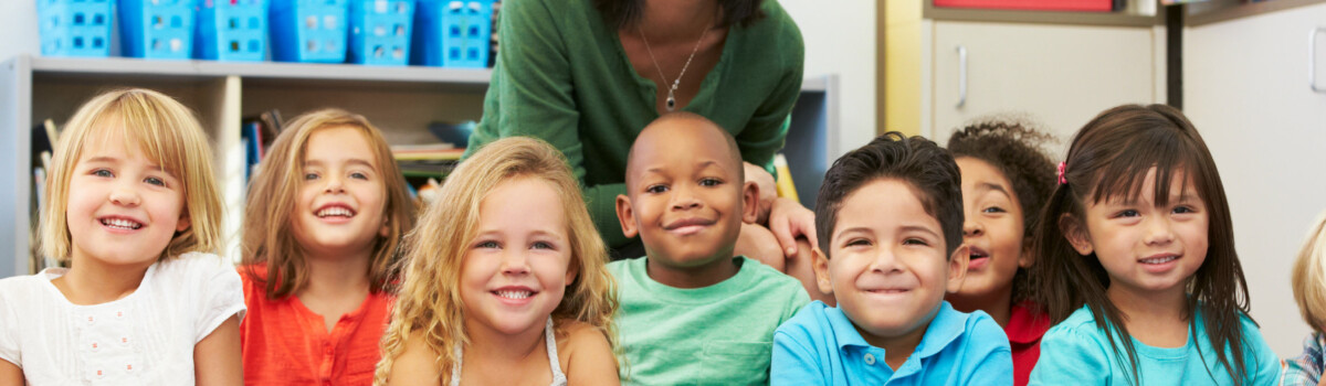 Teacher earning money at work in the classroom