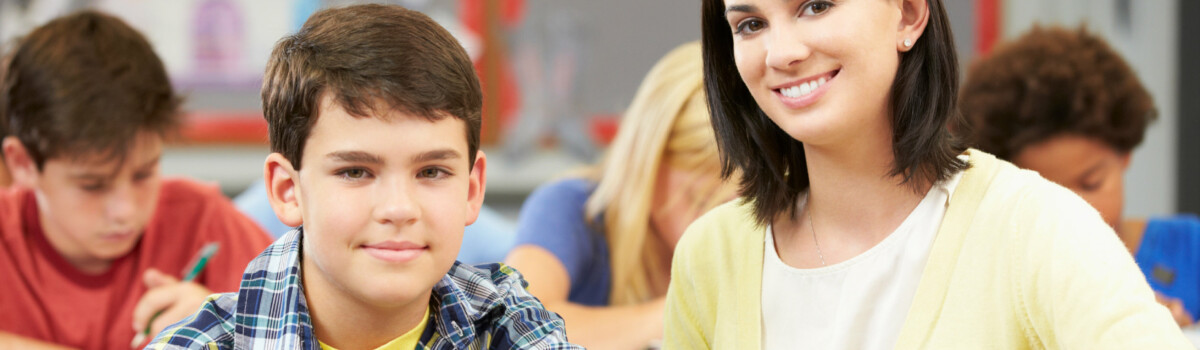 Teaching assistant earning money at work