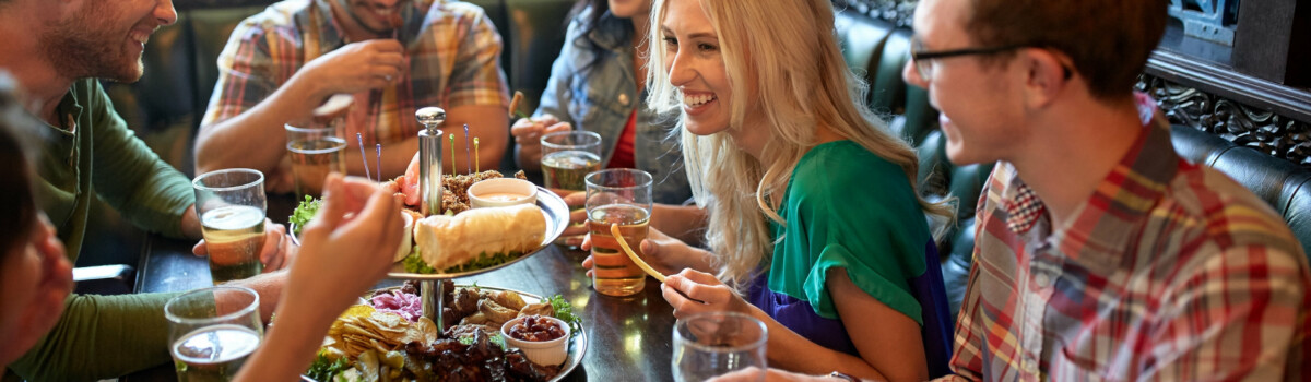 Food And Drinks in Pub