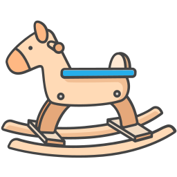 Rocking Horse Cartoon