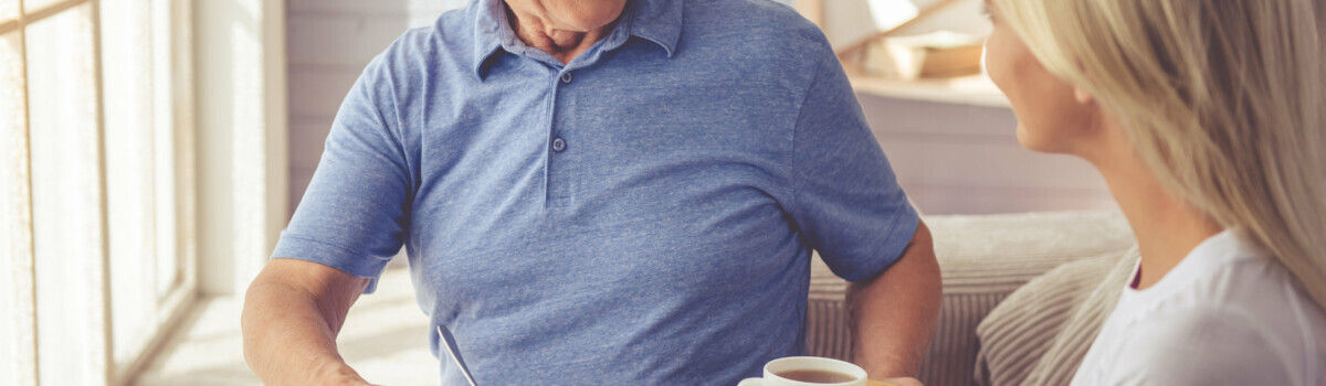 Caregiver Preparing Food