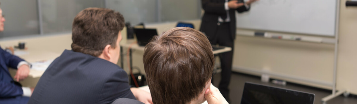 Listening in a training session