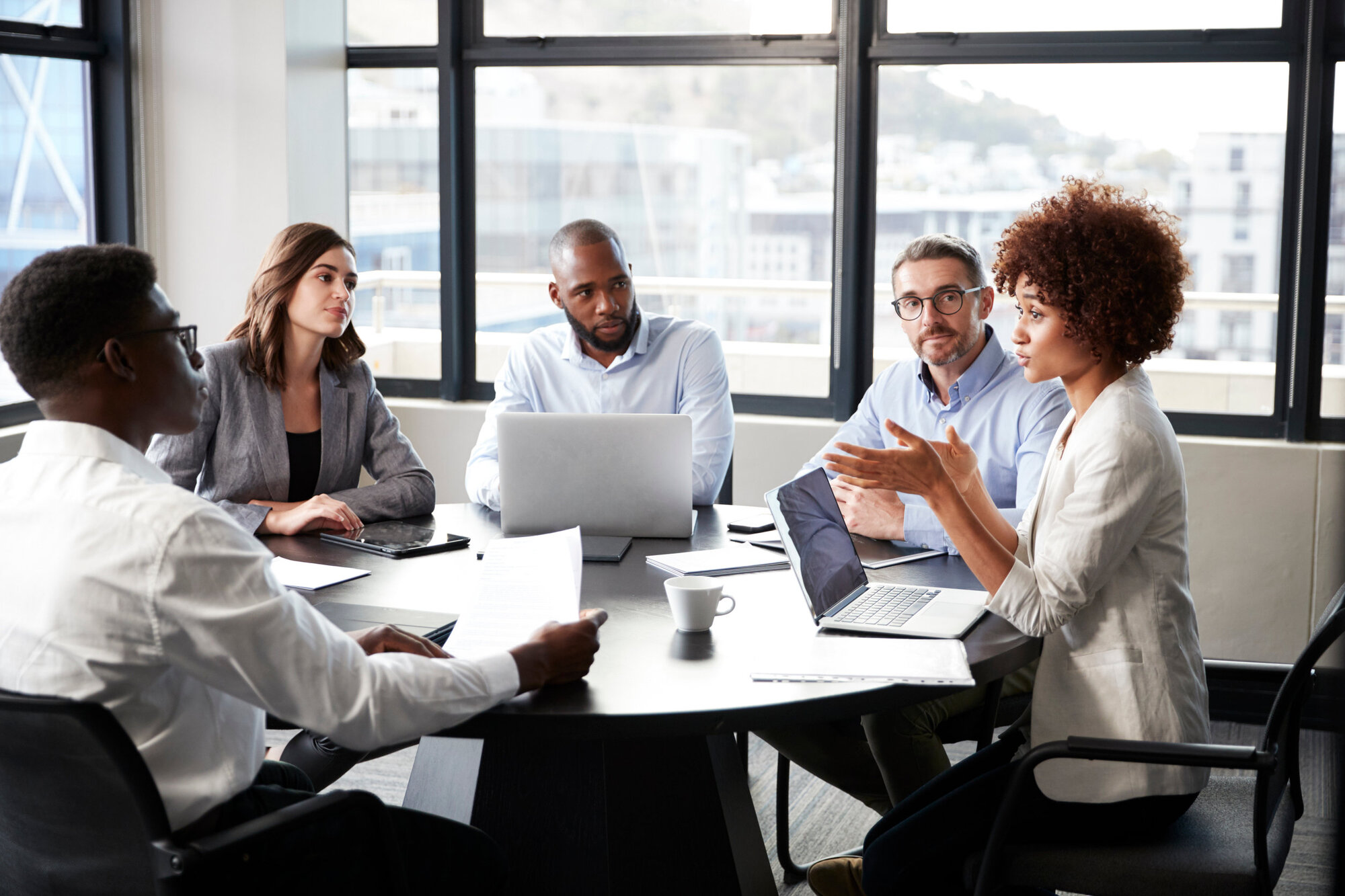 Communication between business team Communication between business team