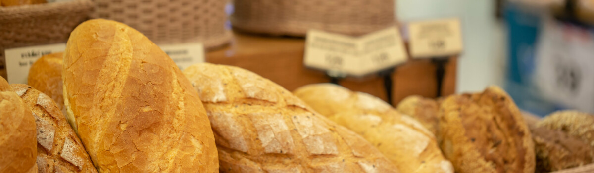 Baked foods ready for delivery