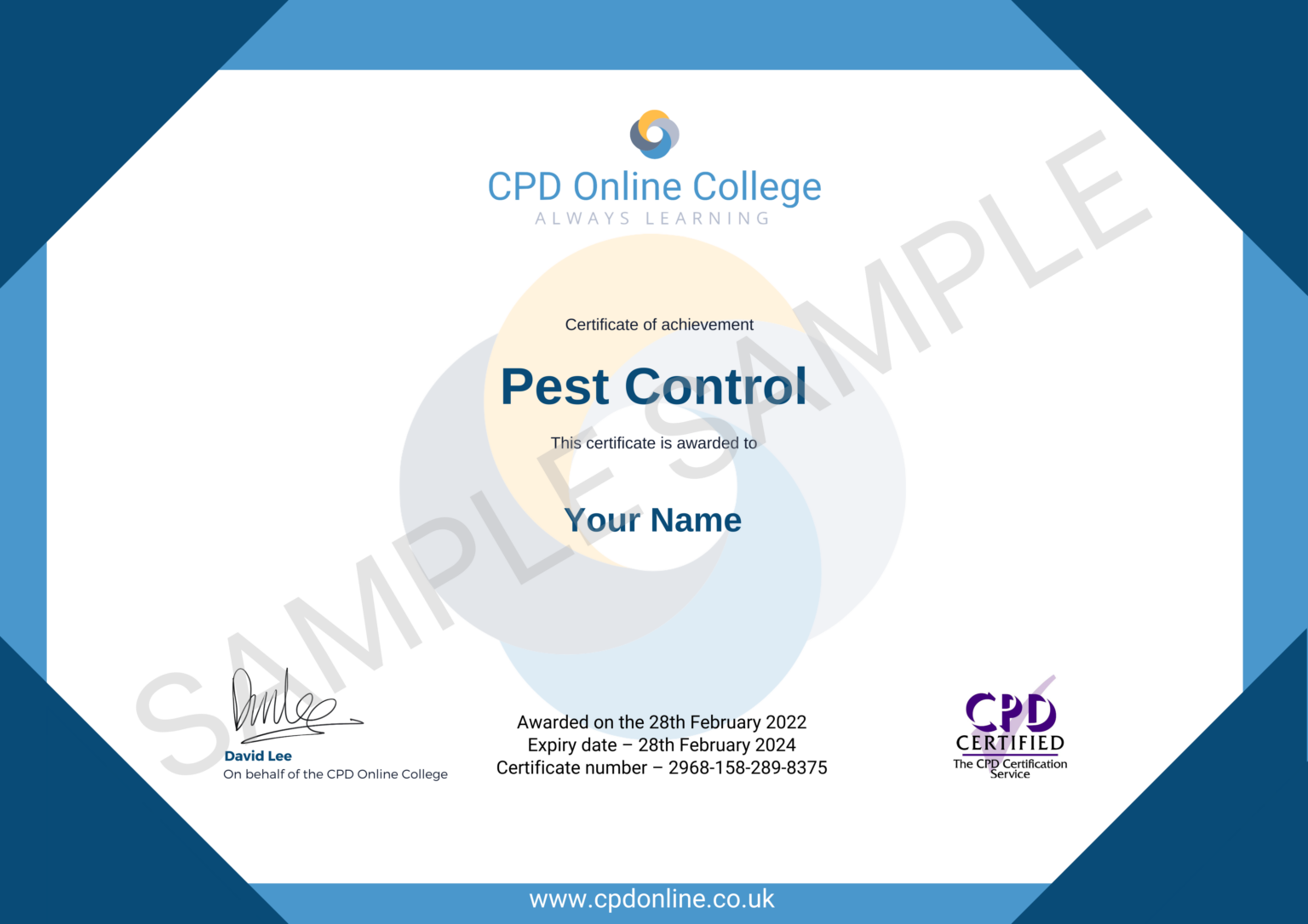 Pest Control Awareness Course Online | ROSPA & CPD Training