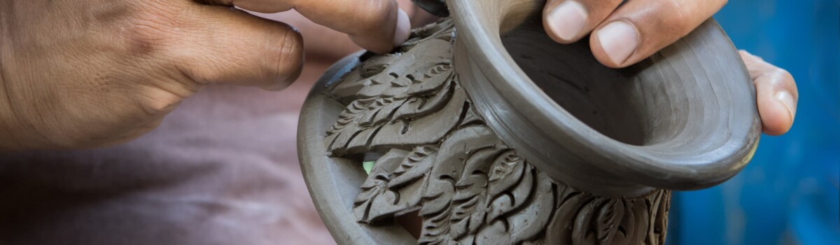 Pottery Being Made