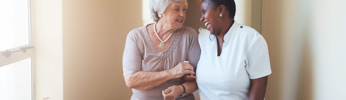 Carer Working In A Care Home