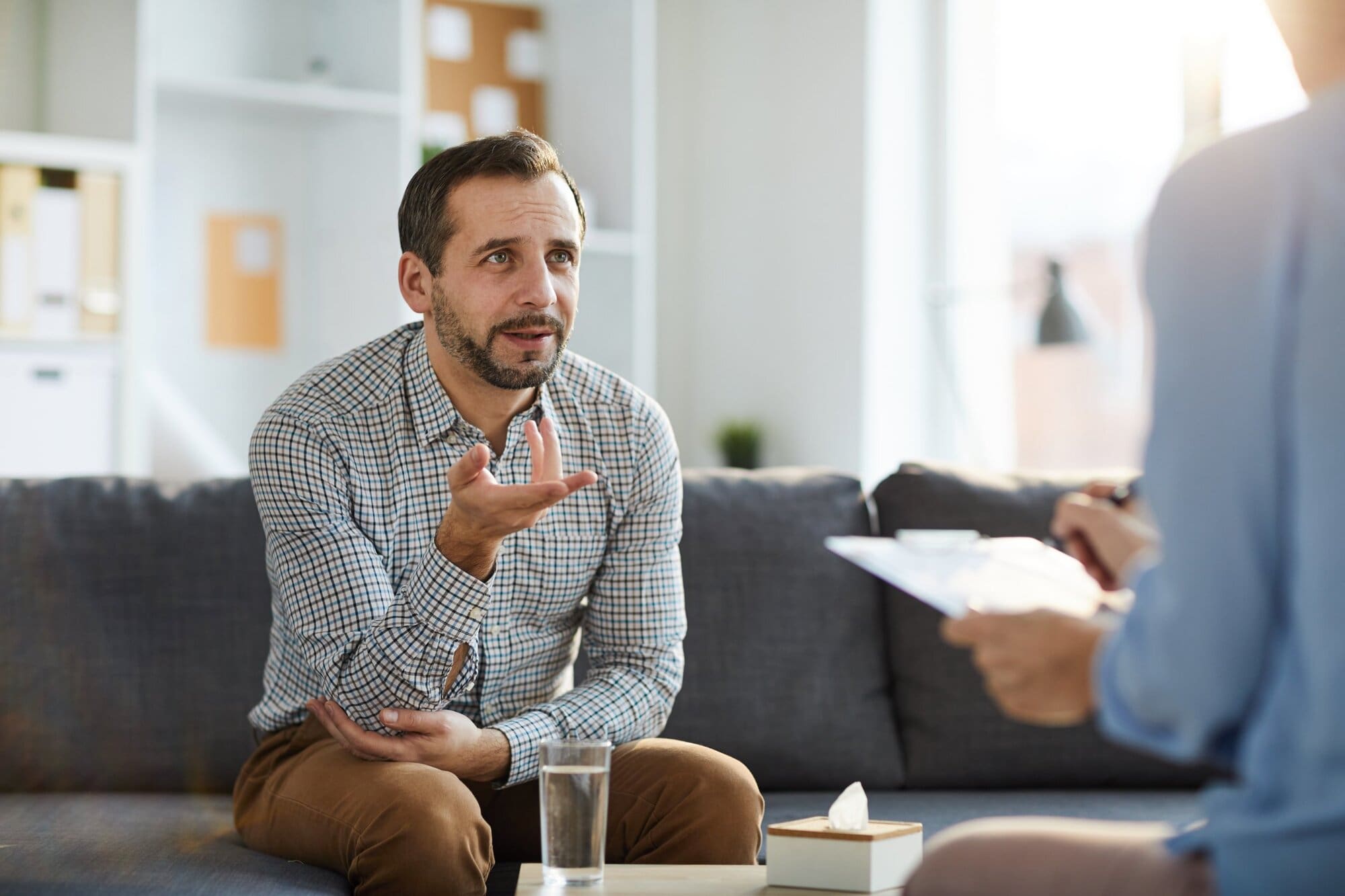 Talking to psychologist about symptoms of fear Talking to psychologist about symptoms of fear