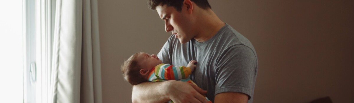 New dad feeling irritable with baby