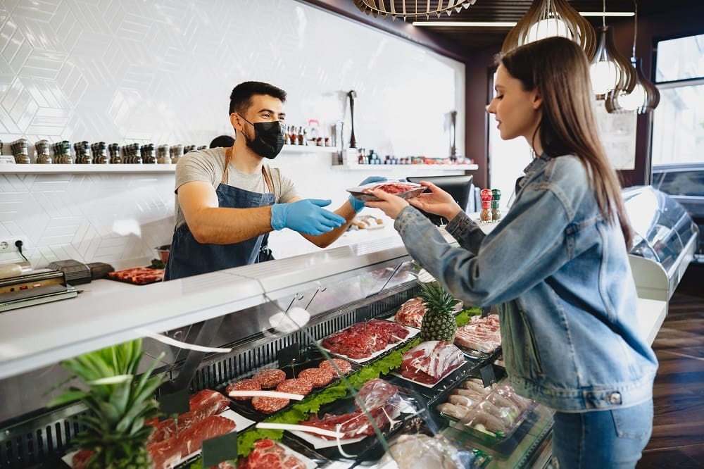 Safely Serving Food in a Butchers Shop Safely Serving Food in a Butchers Shop