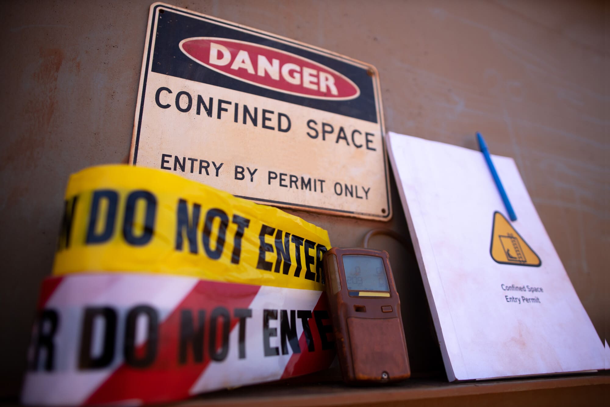 Confined spaces risk Confined spaces risk
