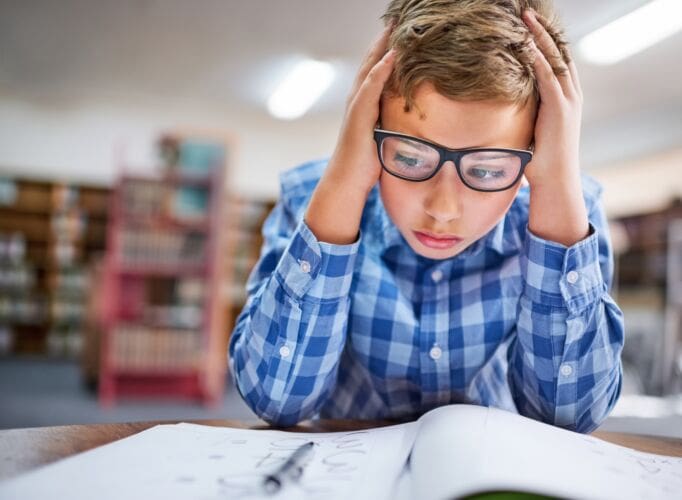 Signs of dyslexia in children
